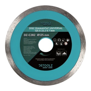 Universal diamond disc 125x22.2x7mm