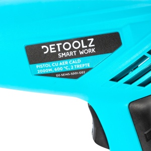 2000 W hot air gun, 2 settings, 600°C - Img 9