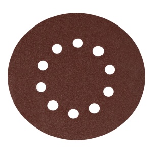 Abrasive paper set 215mm P80 10 holes, sander