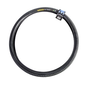 Bicycle tyre 28x1.75", ETRTO 47-622, model M-1400, puncture protection 1mm, black, Street profile