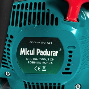 Cha chainsaw Micul Padurar 5500 55CC 55CC 3CP 1 blade 16" and 1 chain, quick start - Img 5