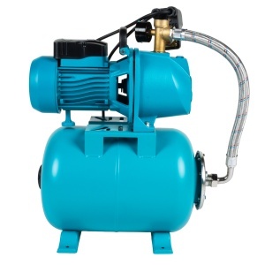 Detoolz 0.9 kW pressure booster, maximum flow rate 2280 l/h, maximum delivery head 40 m, cast iron pump body, 24-litre tank, ejector - Img 5