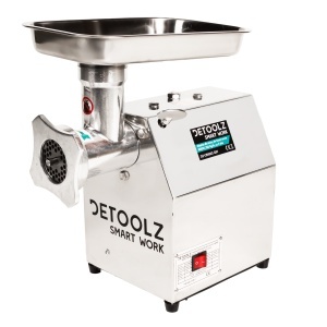Detoolz meat mincer, 800W, 150 kg/h, stainless steel, with 2 screens