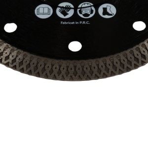 Disc diamantat turbo Detoolz 125x22.2mm, taiere umeda/uscata - Img 2