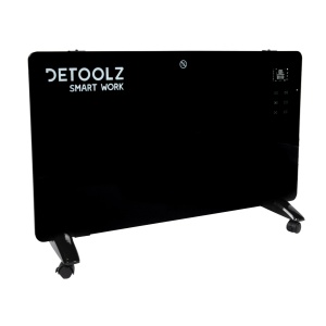 Electric convector 1000W/2000W, black - Img 7