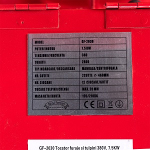 Feed and stalk chopper 380V 7.5KW - Img 4