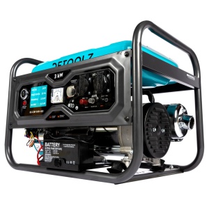 Generator Detoolz 3kW 2P230 B4T Detoolz generator 3kW electric start 15L without wheels G02 G02 - Img 18