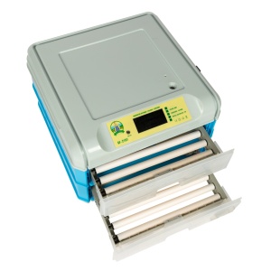 Incubator electric Micul Fermier capacitate 128 oua, 2 etaje, alimentare 220V/12V - Img 5