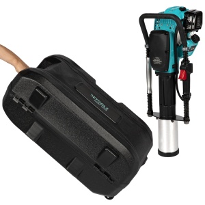 Masina batut stalpi, Detoolz, capacitate cilindrica 52CC, putere 2CP, motor benzina 2 timpi, energie maxima de impact 55J, frecventa maxima impact 1350 BPM - Img 9