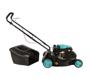Masina de tuns gazon Detoolz, 3.5CP, 146CC, latime de taiere 40 cm, colector 40L - Img 3