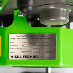 Micul Fermier branch shredder, 7 HP petrol engine, maximum cutting diameter 80 mm, for briquettes - Img 11