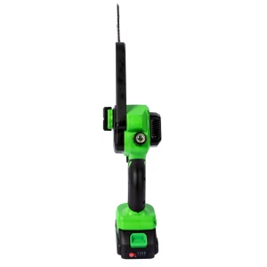 Mini drujba pe acumulator, Micul Fermier, 20V, cu doua lame 6'' si 8'', doua lanturi - Img 17