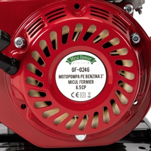 Motorpump Micul Fermier 6.5cp 196cc, petrol 4t, 3" connection, flow 60000l/h - Img 2