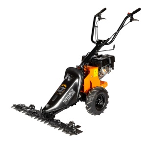 Petrol brush cutter, 7.5 hp, 212 cc, 4-stroke petrol engine, 97 cm double cutting deck