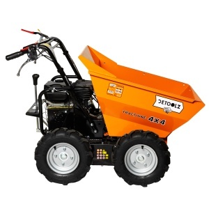 Roaba motorizata Detoolz, 7.5 CP, 212 cc, benzina 4T, capacitate cuva 300 Kg, 4 viteze - Img 5
