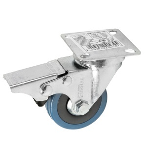 Roata pivotanta Detoolz, cauciuc+PP 50x17mm CF G01