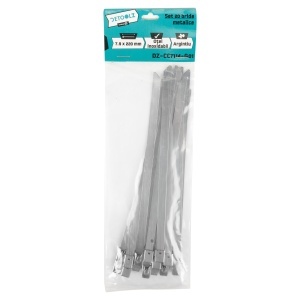 Set 20 bride metalice Detoolz 7.9x200mm