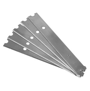 Set of 5 DZ blades (14 x 100 mm) for the metal scraper