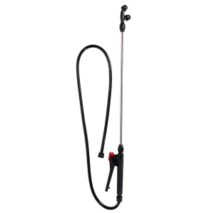 Short plastic spray lance