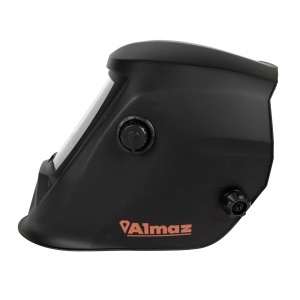 Almaz automatic welding helmet, 93x43mm viewing window, 2 sensors, welding, grinding - Img 3