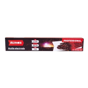 Almaz Electrodes 2kg, 2.5x350mm, Professional Rutile