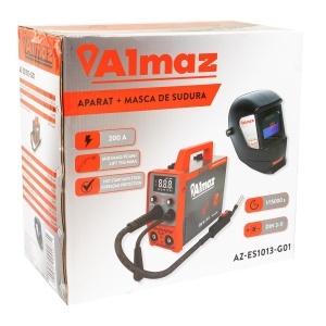 Almaz welding machine and helmet set, MMA+MIG+FCAW, 200A AD - Img 10