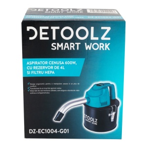 Aspirator de cenusa 600W, cu rezervor de 4L si filtru HEPA - Img 8