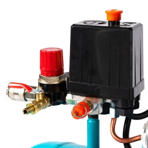 Compresor Detoolz 50L cu ulei, 1680 W, debit 206L/min, 8 bar, 2 prize de aer - Img 3