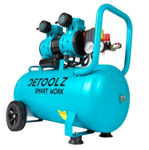 Compresor Detoolz 50L fara ulei, 1680 W, debit 214L/min, 8 bar, 2 prize de aer - Img 10
