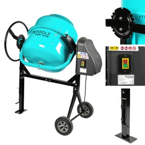 Concrete mixer 180L 1000W - Img 3