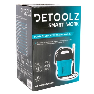 Detoolz spray pump, capacity 5 litres, with Li-Ion battery - Img 6