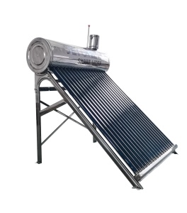 Detoolz unpressurised solar panel, 180-litre capacity, stainless steel, 18 tubes - Img 4