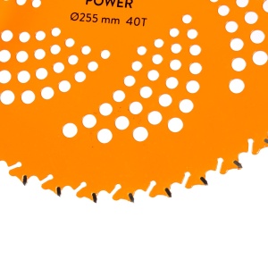 Disc motocositoare 40T Vidia, 255 x 25.4 x 2 mm, Power - Img 2