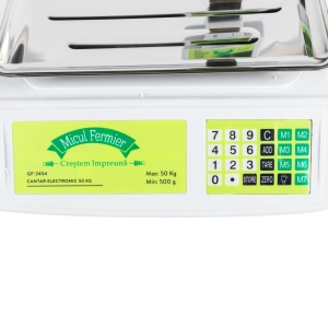 Electronic scale Little Farmer 50Kg double arm display - Img 2