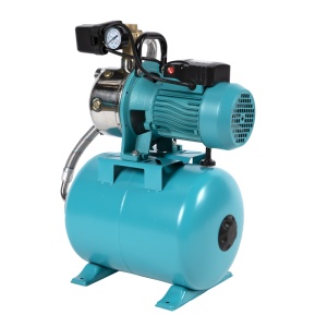Hidrofor Detoolz 0.75 kW, debit 3300l/h, inaltime de pompare 45m, carcasa pompa inox, volum butelie 24 litri - Img 1