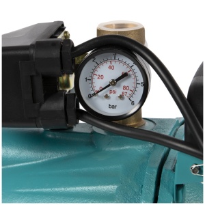 Hidrofor Detoolz 0.75 kW, debit 3300l/h, inaltime de pompare 45m, carcasa pompa fonta, volum butelie 24 litri - Img 3