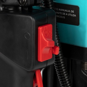 Masina batut stalpi, Detoolz, capacitate cilindrica 52CC, putere 2CP, motor benzina 2 timpi, energie maxima de impact 55J, frecventa maxima impact 1350 BPM - Img 10