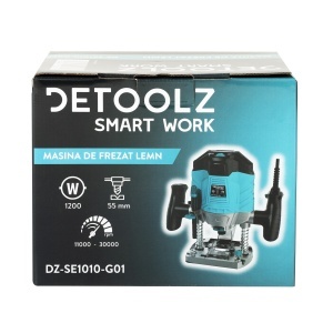 Masina de frezat lemn, Detoolz, 1200W 55mm, variator - Img 2