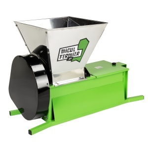 Micul Fermier 0.55kW electric grape crusher, 30-litre tank, maximum output 1000 kg/h, with destemmer - Img 8