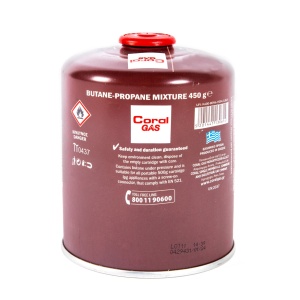 Micul Fermier 450 g gas cartridge with valve and 7/16" thread