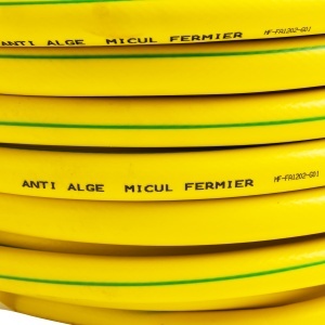 Micul Fermier water hose, 3/4" diameter, 50m long, with connector, yellow - Img 2