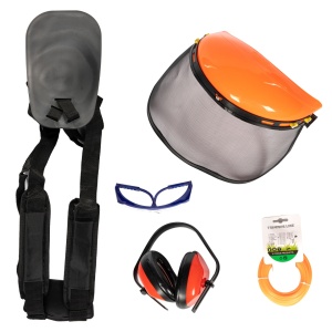 Motocositoare tip rucsac 4.76CP cu 7 accesorii - Img 5