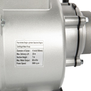 Motorpump Micul Fermier 13cp 389cc, petrol 4t, 4" connection, flow 80000l/h - Img 4