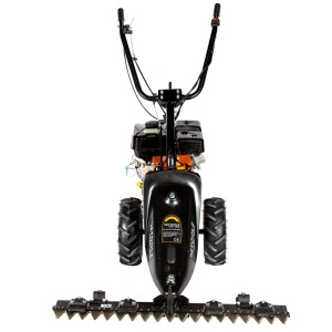 Petrol brush cutter, 7.5 hp, 212 cc, 4-stroke petrol engine, 97 cm double cutting deck - Img 6