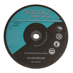 Set 10 discuri Detoolz pentru debitat metal, diametru 230 mm - Img 5