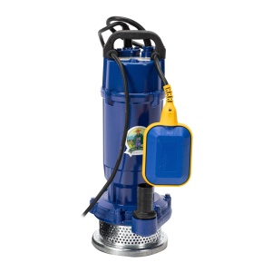 Small Farmer pump, 0.37 kW, maximum flow 3900 l/h, maximum pumping height 16m, cast iron pump body, with float