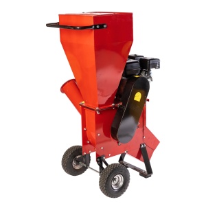 Small Wood chipper, Ø76mm, 6.5 HP petrol engine for sawdust - Img 11