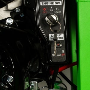 Tocator crengi Micul Fermier, motor benzina 18CP, diametru maxim de taiere Ø120mm, cu carlig de remorcare, pentru brichete - Img 13