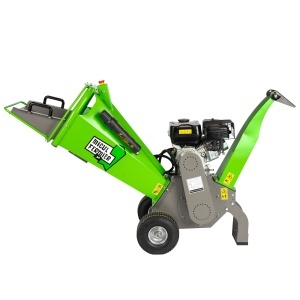 Tocator de crengi Micul Fermier, motor benzina 7 CP, 100 mm diametru maxim de taiere, pentru rumegus - Img 2