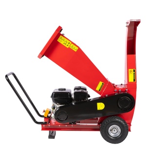 Tocator pentru crengi si vita de vie Micul Fermier, Ø76mm, motor benzina 6.5CP pentru rumegus - Img 11